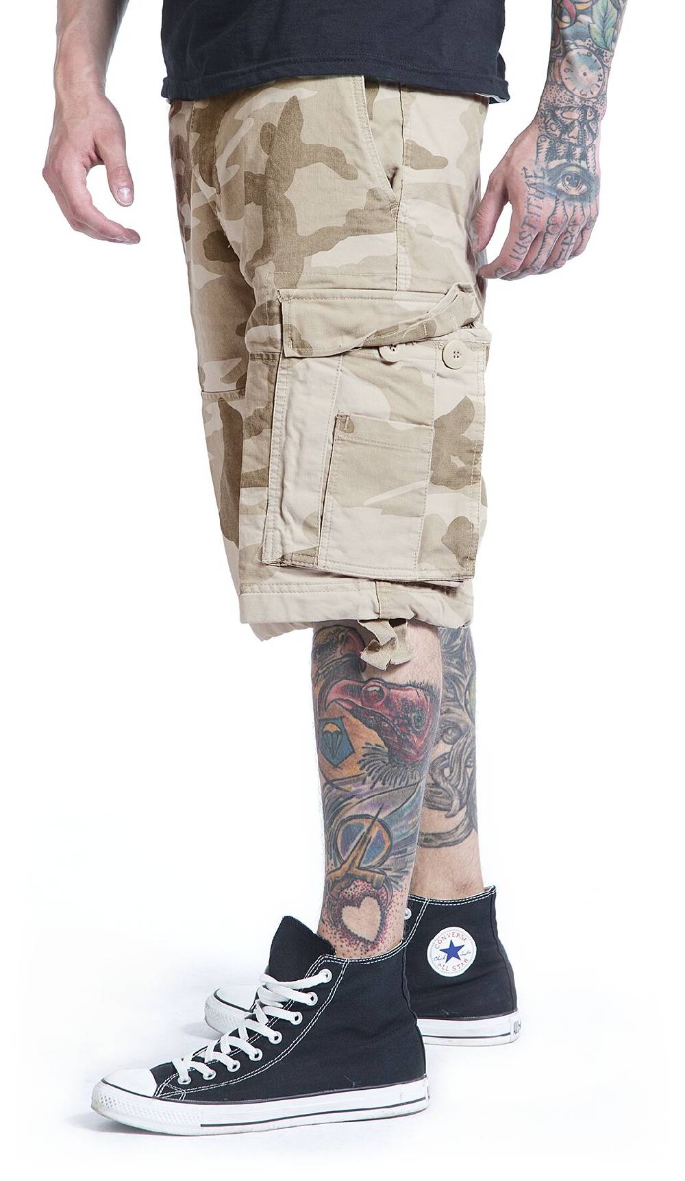 EMP "Vintage Shorts" Short Sand Von Brandit