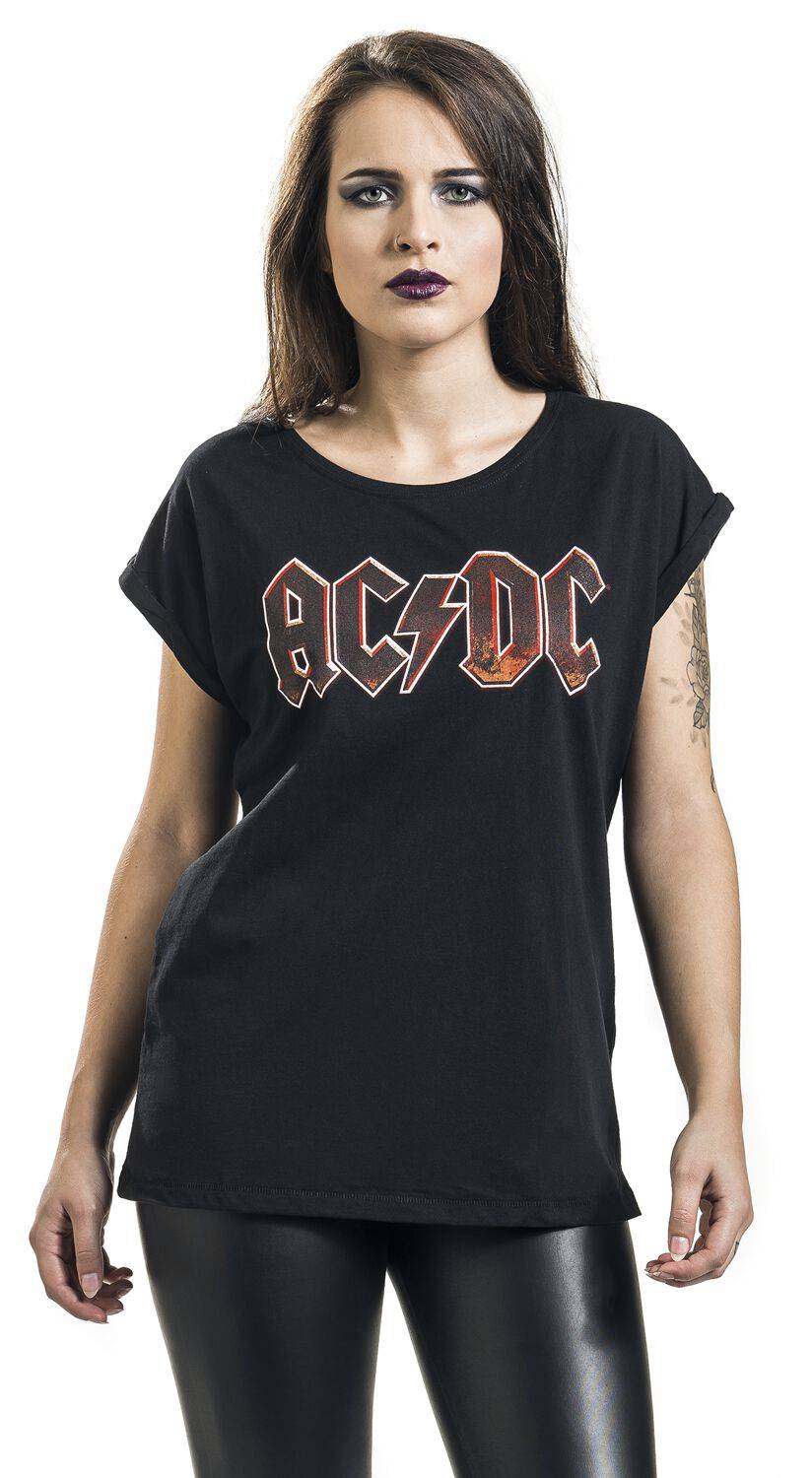 EMP "Voltage Logo" T-Shirt Schwarz Von AC/DC