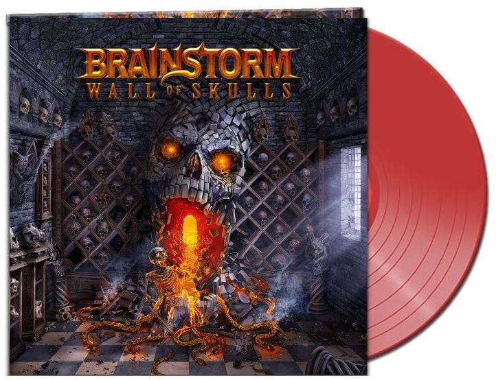 EMP "Wall of skulls" LP rot von Brainstorm