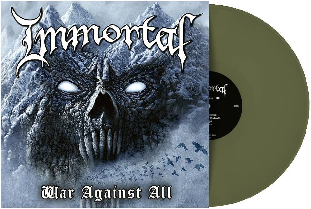 EMP "War Against All" LP farbig von Immortal