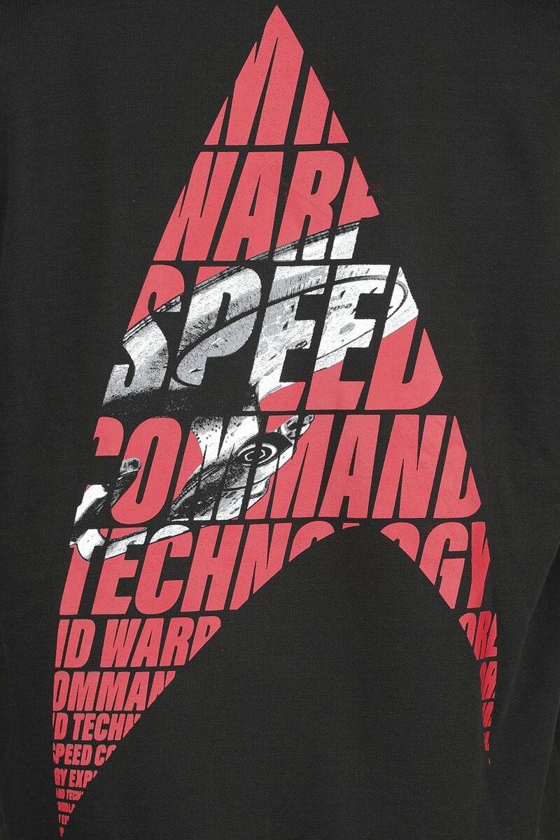EMP "Warp Speed" Kapuzenjacke Schwarz Von Star Trek