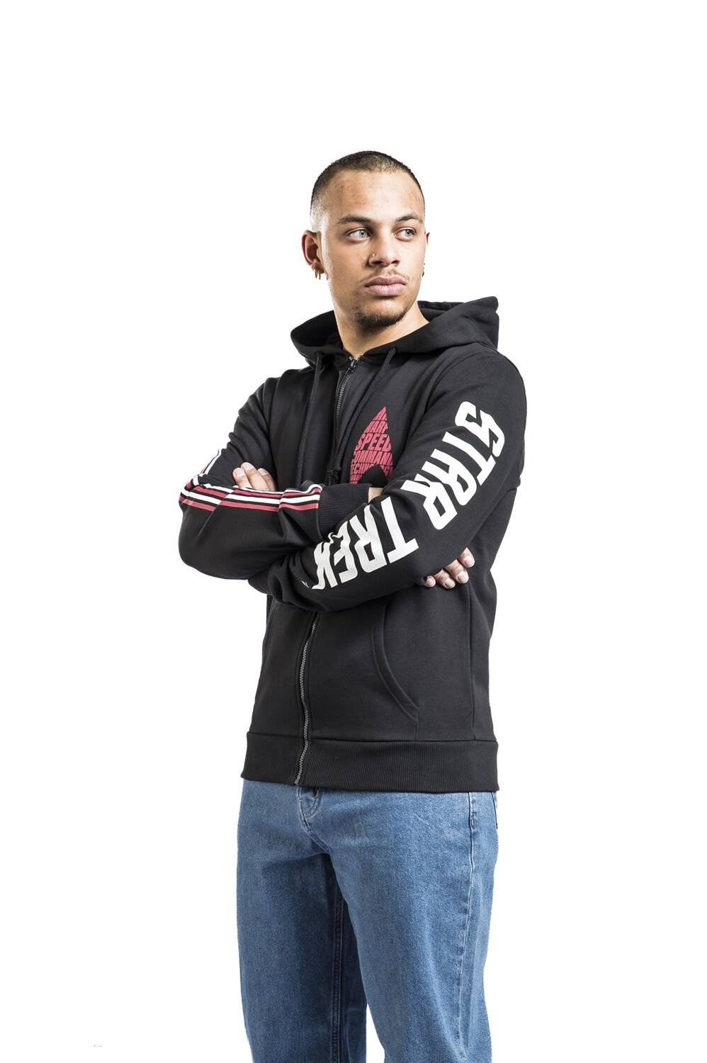 EMP "Warp Speed" Kapuzenjacke Schwarz Von Star Trek