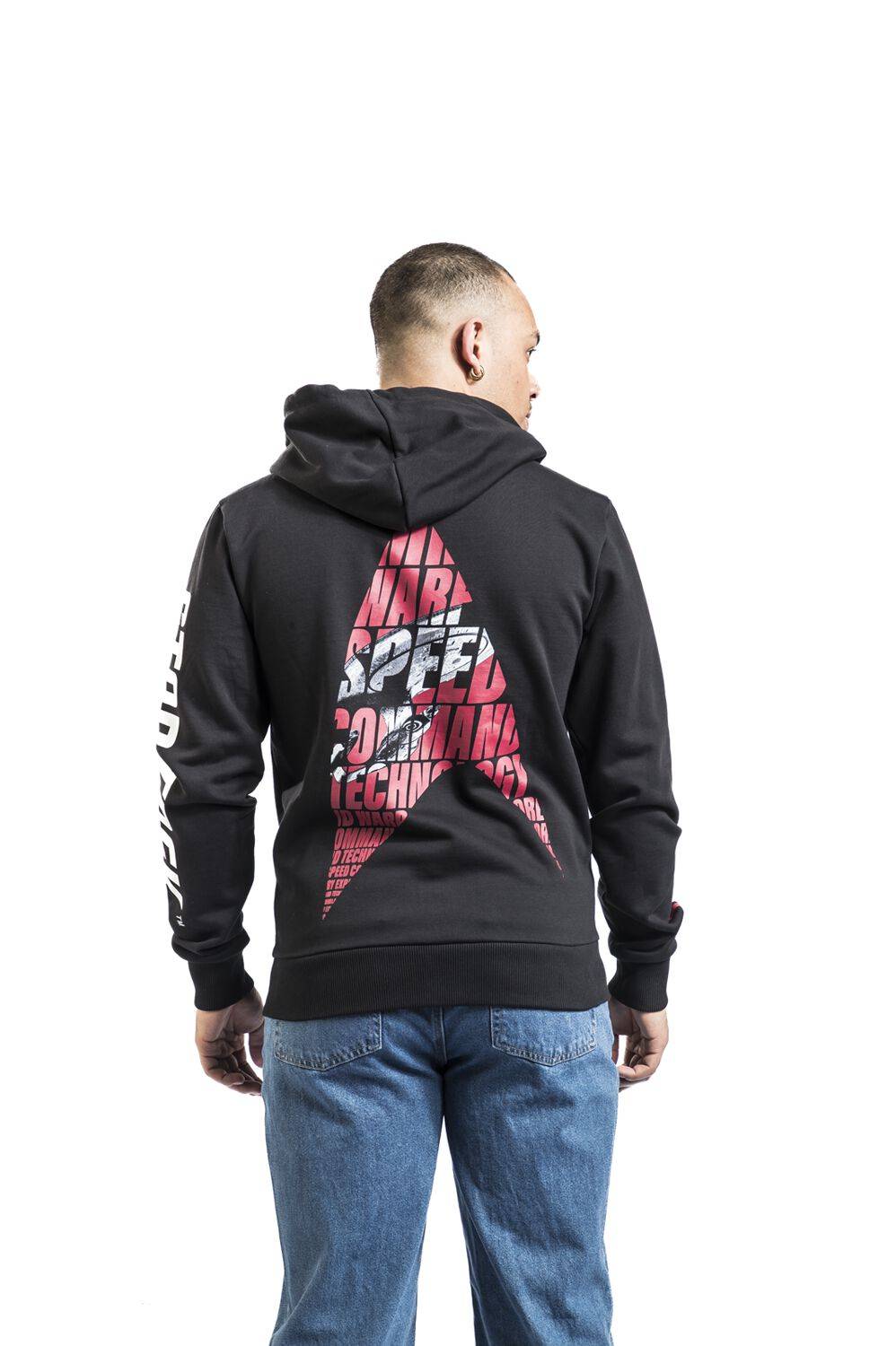 EMP "Warp Speed" Kapuzenjacke Schwarz Von Star Trek