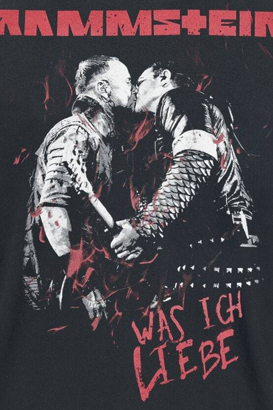 EMP "Was Ich Liebe" T-Shirt Schwarz Von Rammstein