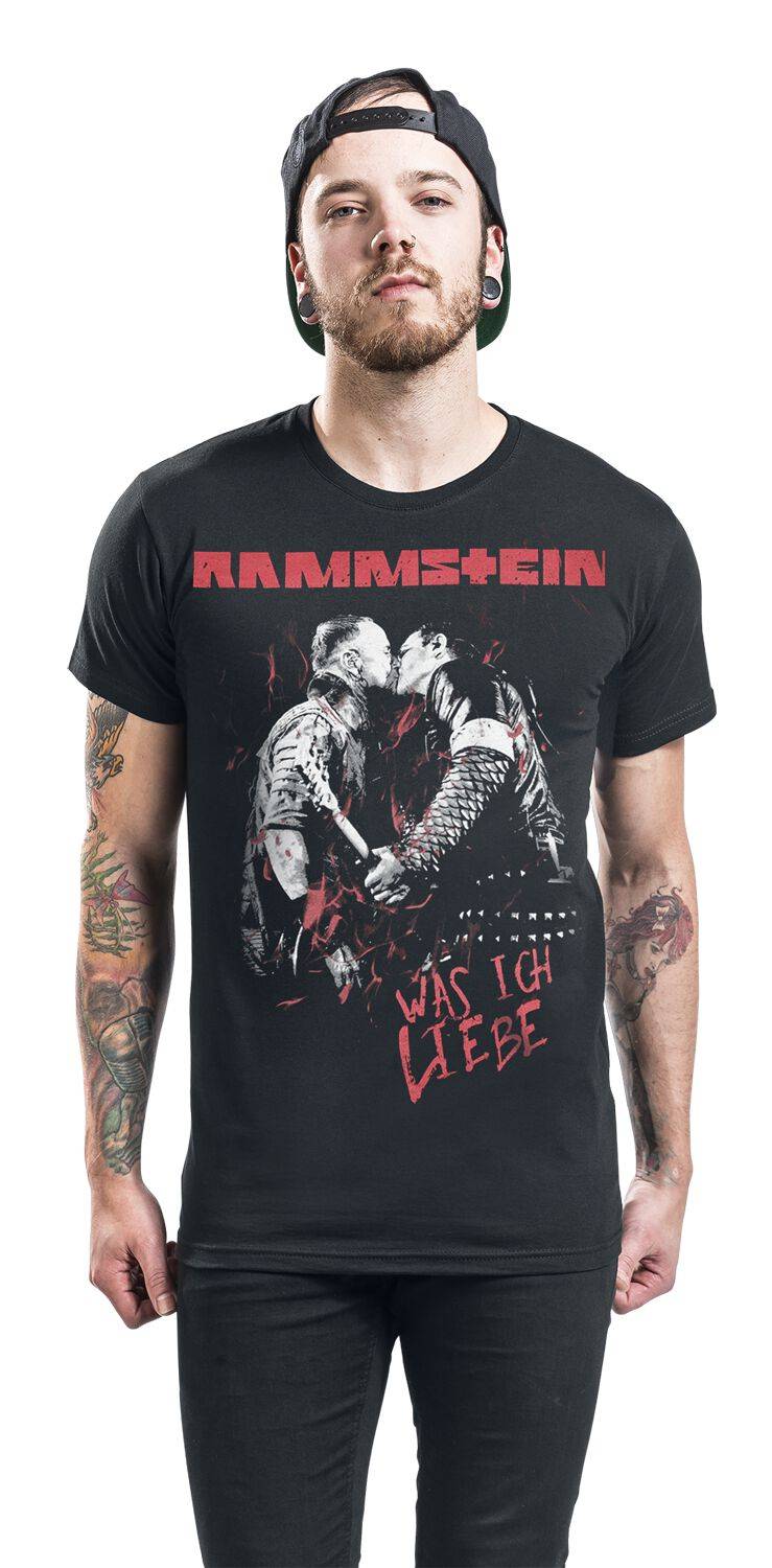 EMP "Was Ich Liebe" T-Shirt Schwarz Von Rammstein