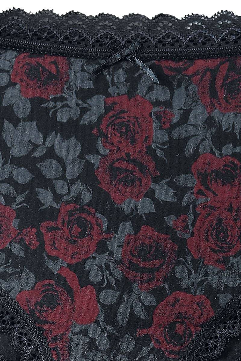 EMP Wäsche-Set Schwarz Von Rock Rebel By EMP