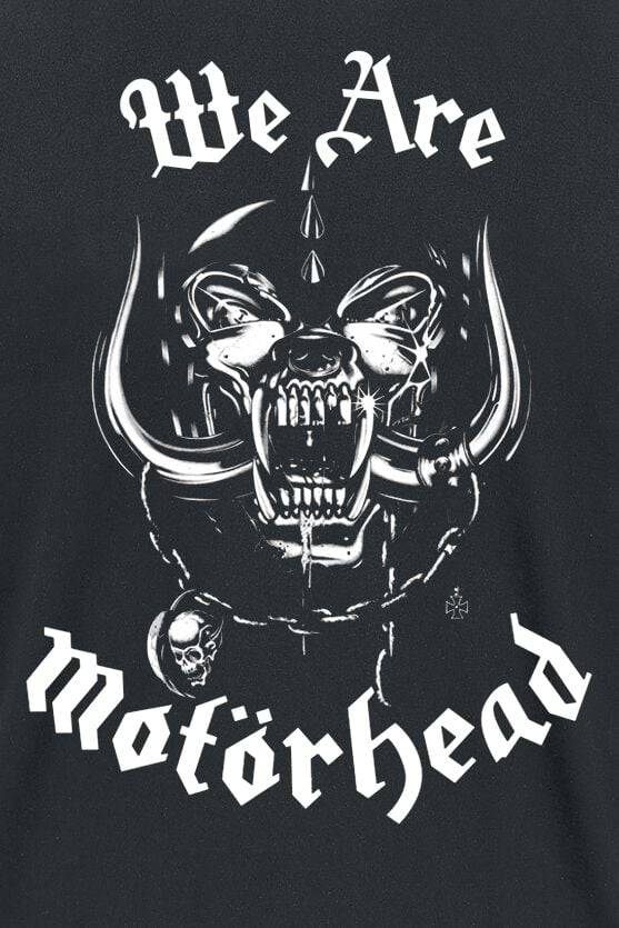 EMP "We Are Motörhead" T-Shirt Schwarz Von Motörhead