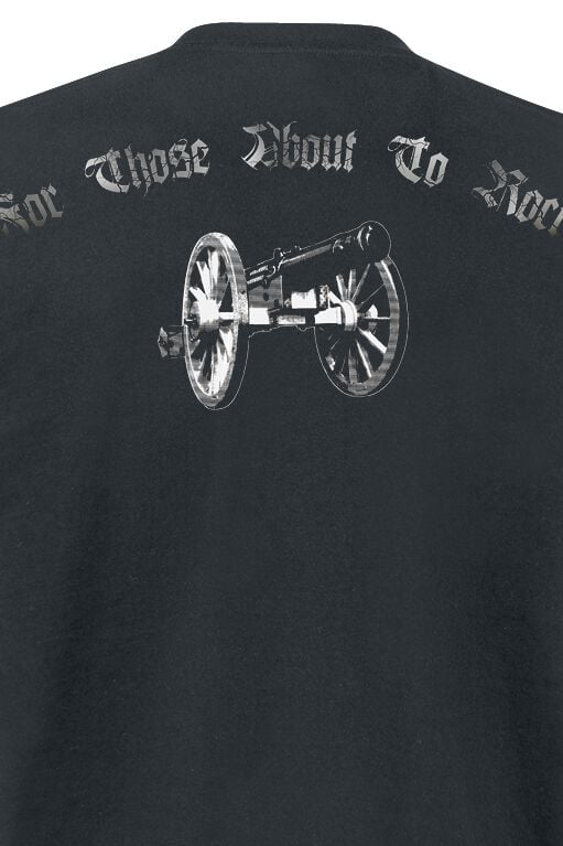 EMP "We Salute You" T-Shirt Schwarz Von AC/DC
