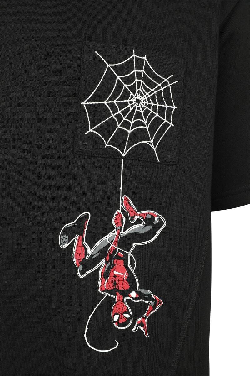 EMP "Web" T-Shirt Schwarz Von Spider-Man