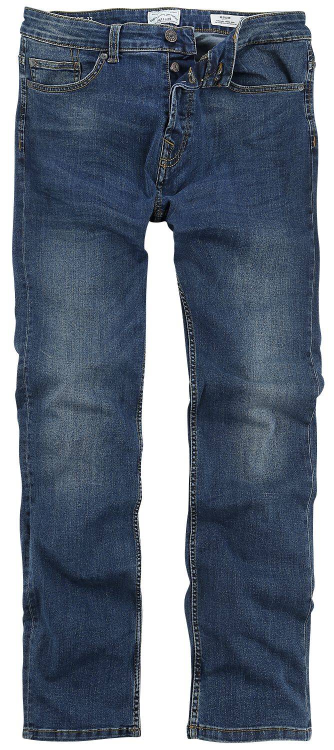 EMP "Weft Med Blue" Jeans blau von ONLY and SONS