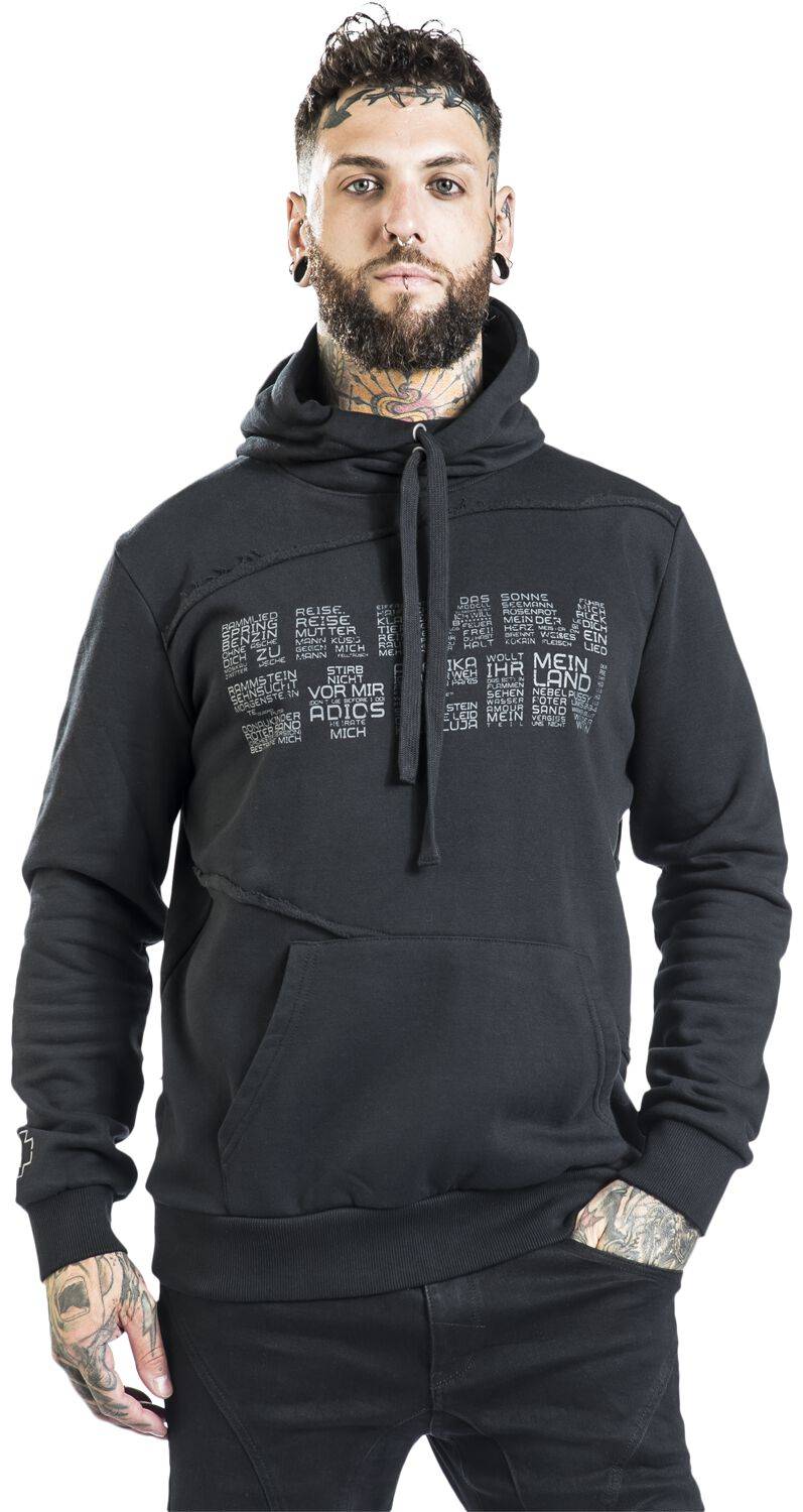 EMP "Werk" Kapuzenpullover Schwarz Von Rammstein