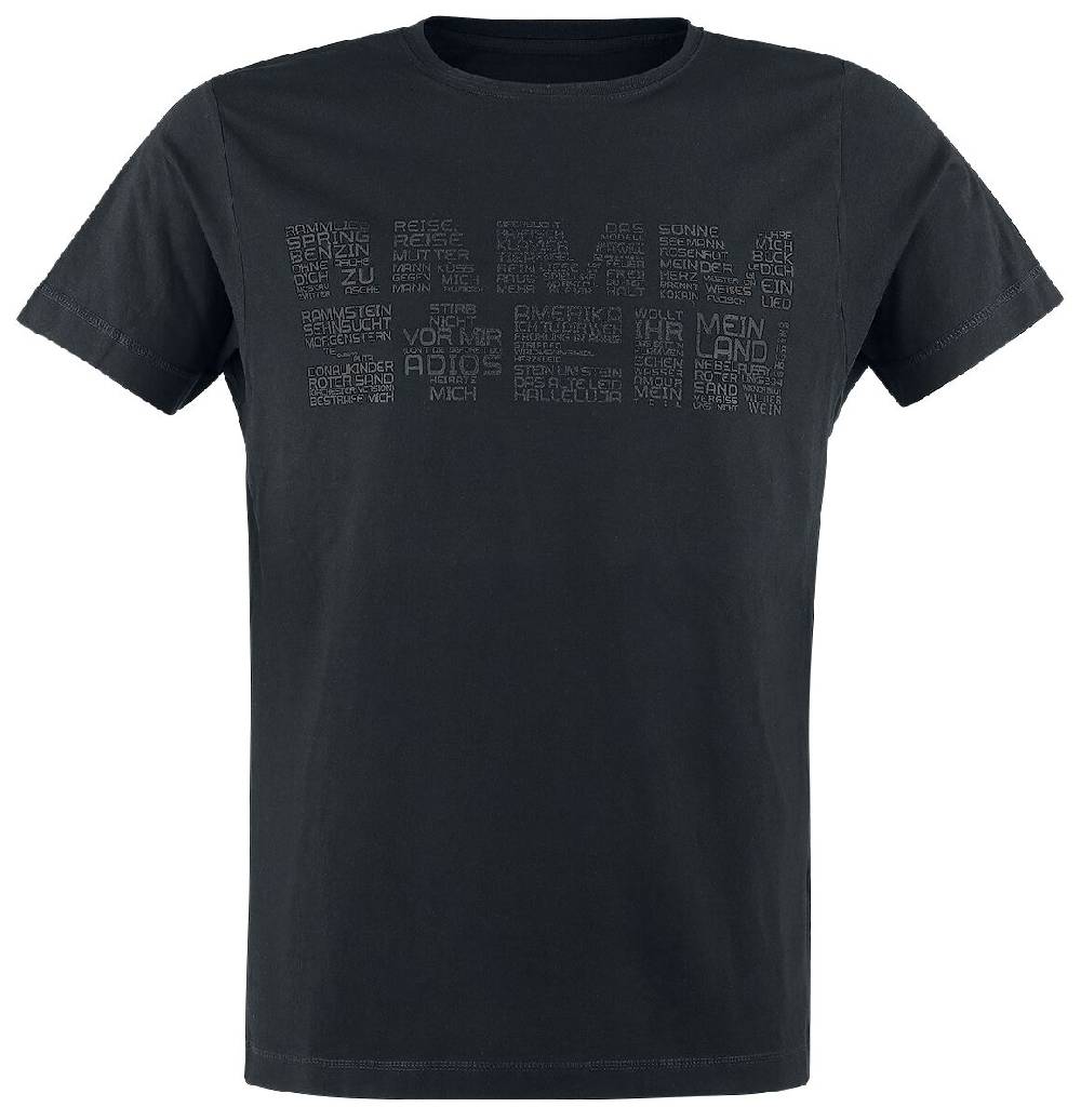 EMP "Werk" T-Shirt schwarz von Rammstein