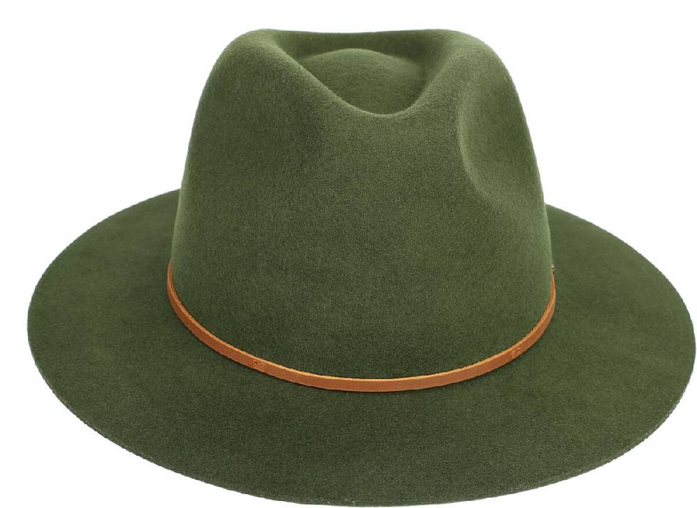 EMP "Wesley Fedora" Hut Oliv Von Brixton