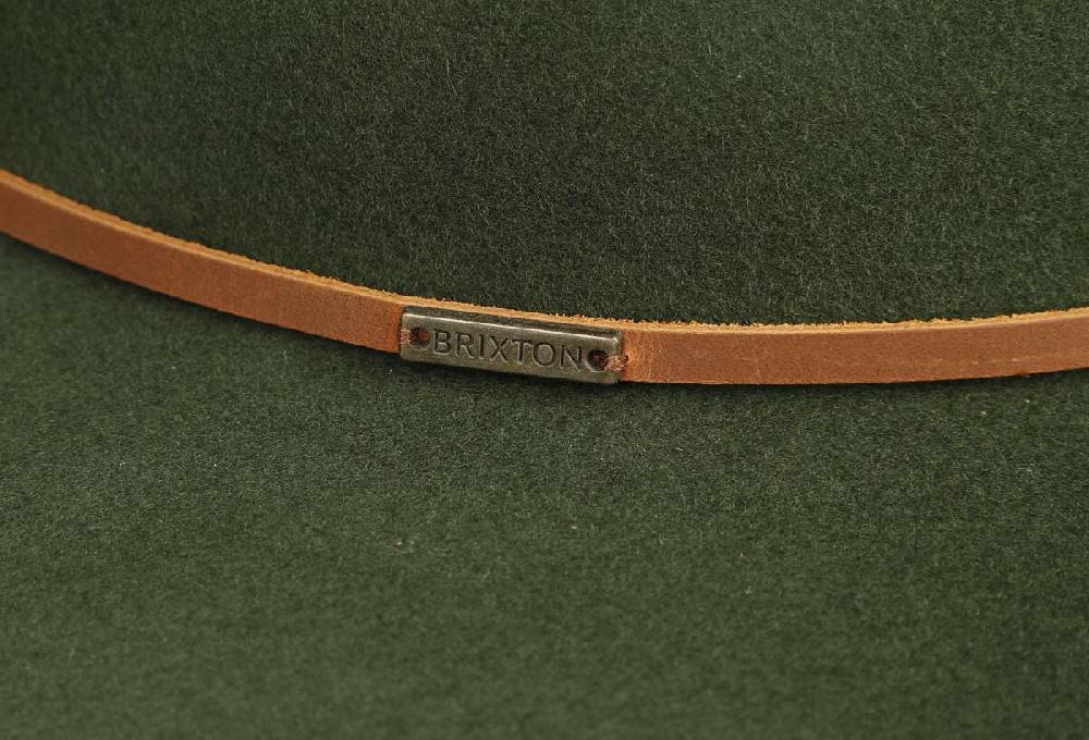 EMP "Wesley Fedora" Hut Oliv Von Brixton