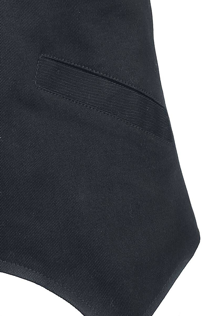 EMP Weste Schwarz Von Gothicana By EMP