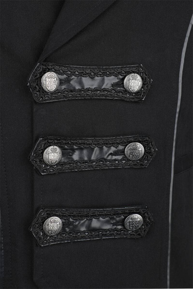 EMP Weste Schwarz Von Gothicana By EMP