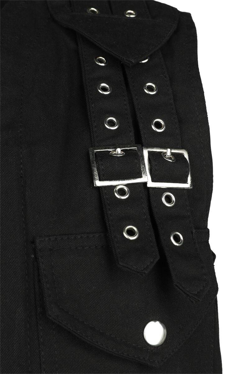EMP Weste Schwarz Von Gothicana By EMP