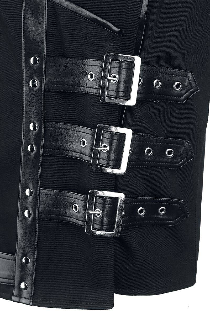EMP Weste Schwarz Von Gothicana By EMP
