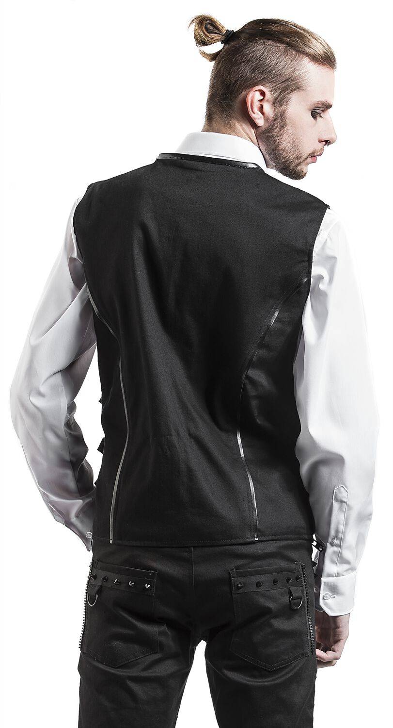 EMP Weste Schwarz Von Gothicana By EMP