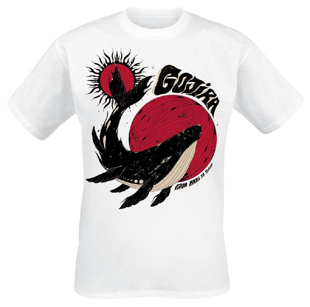 EMP "Whale Sun Moon" T-Shirt weiß von Gojira