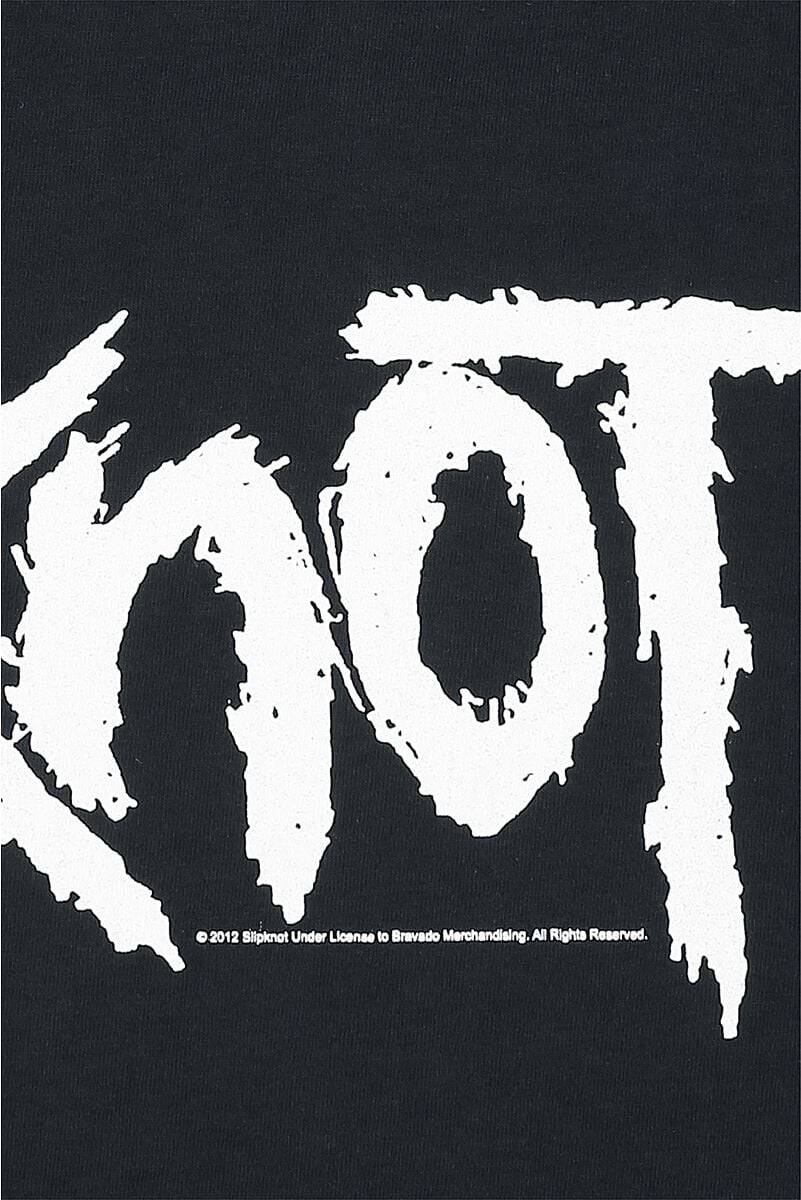 EMP "White Logo" T-Shirt Schwarz Von Slipknot