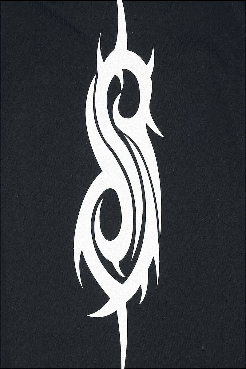EMP "White Logo" T-Shirt Schwarz Von Slipknot