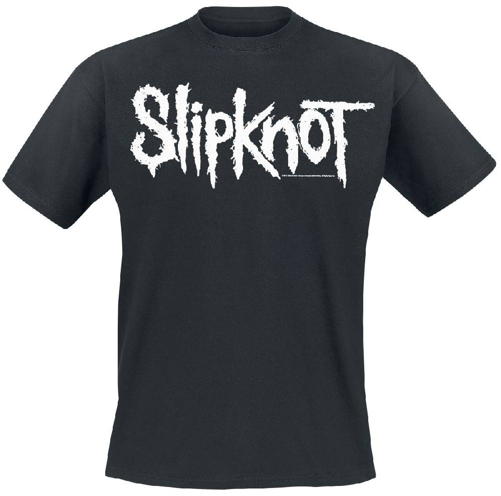 EMP "White Logo" T-Shirt schwarz von Slipknot