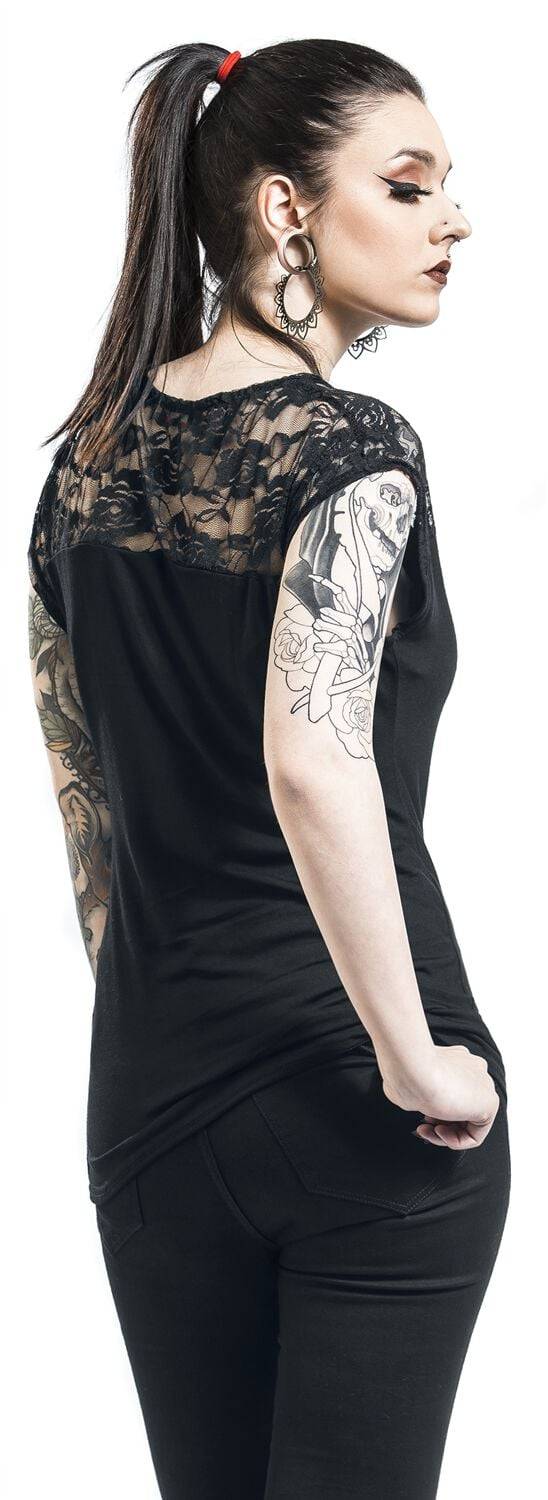 EMP "Wild Side" T-Shirt Schwarz Von Spiral