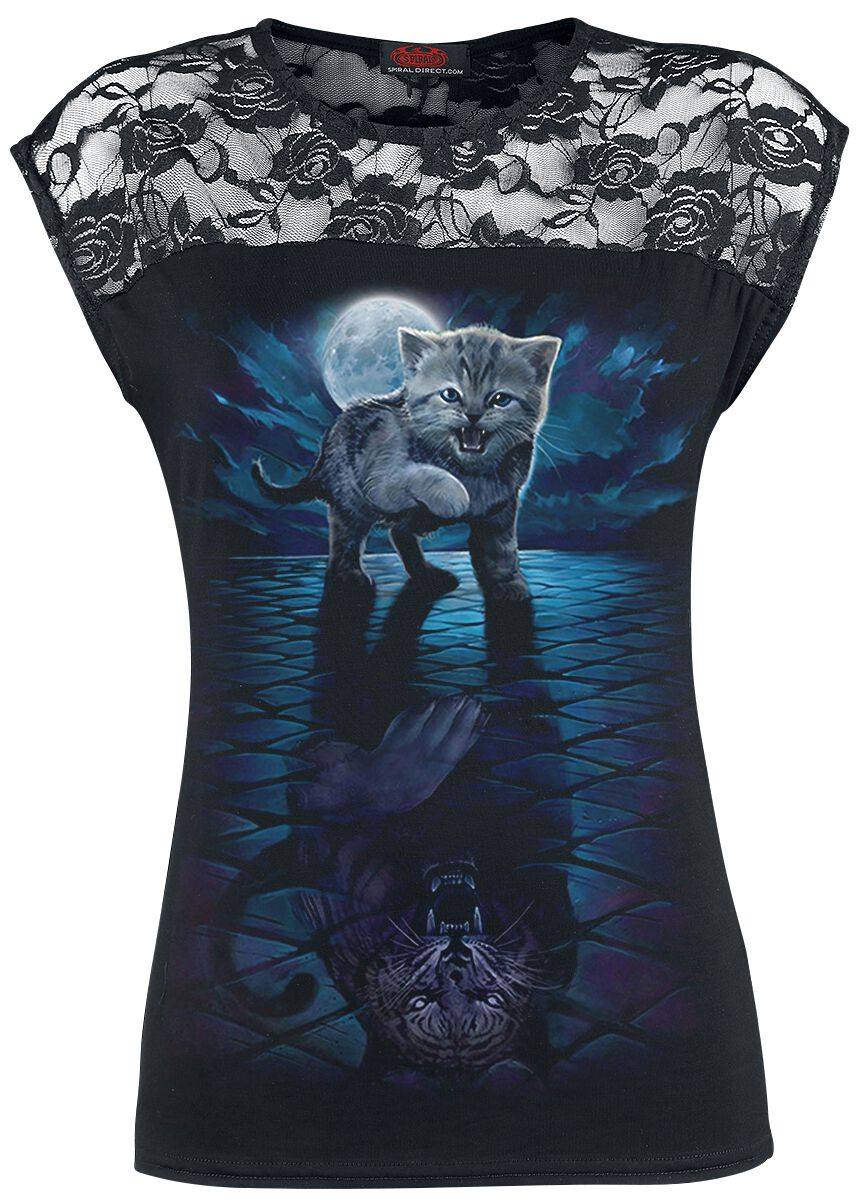 EMP "Wild Side" T-Shirt schwarz von Spiral