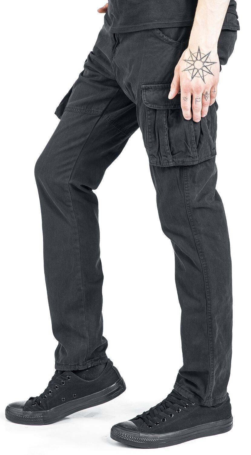 EMP "William" Cargohose Schwarz Von Indicode