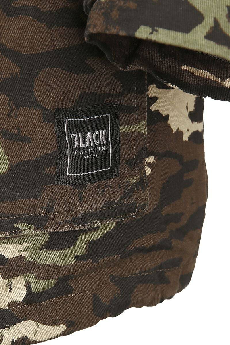 EMP Winterjacke Darkcamo Von Black Premium By EMP