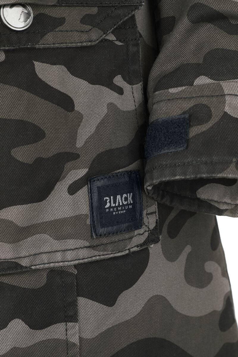 EMP Winterjacke Darkcamo Von Black Premium By EMP