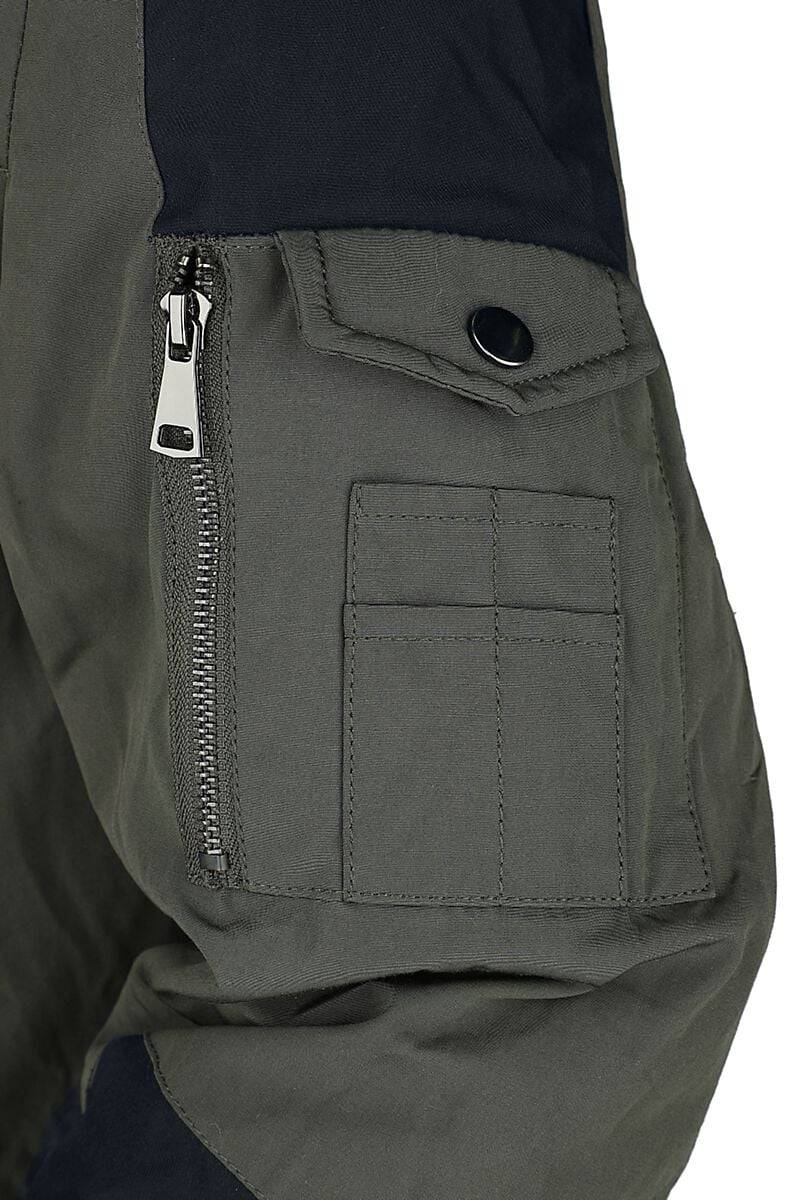 EMP Winterjacke Oliv Von Black Premium By EMP