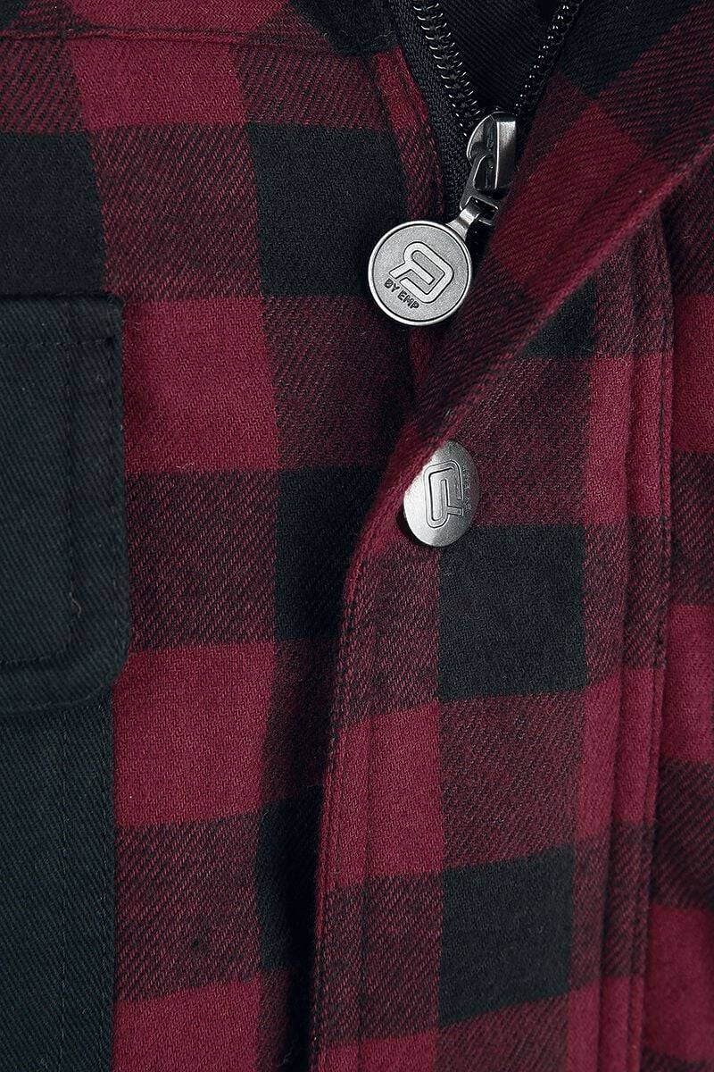 EMP Winterjacke Schwarz/rot Von RED By EMP