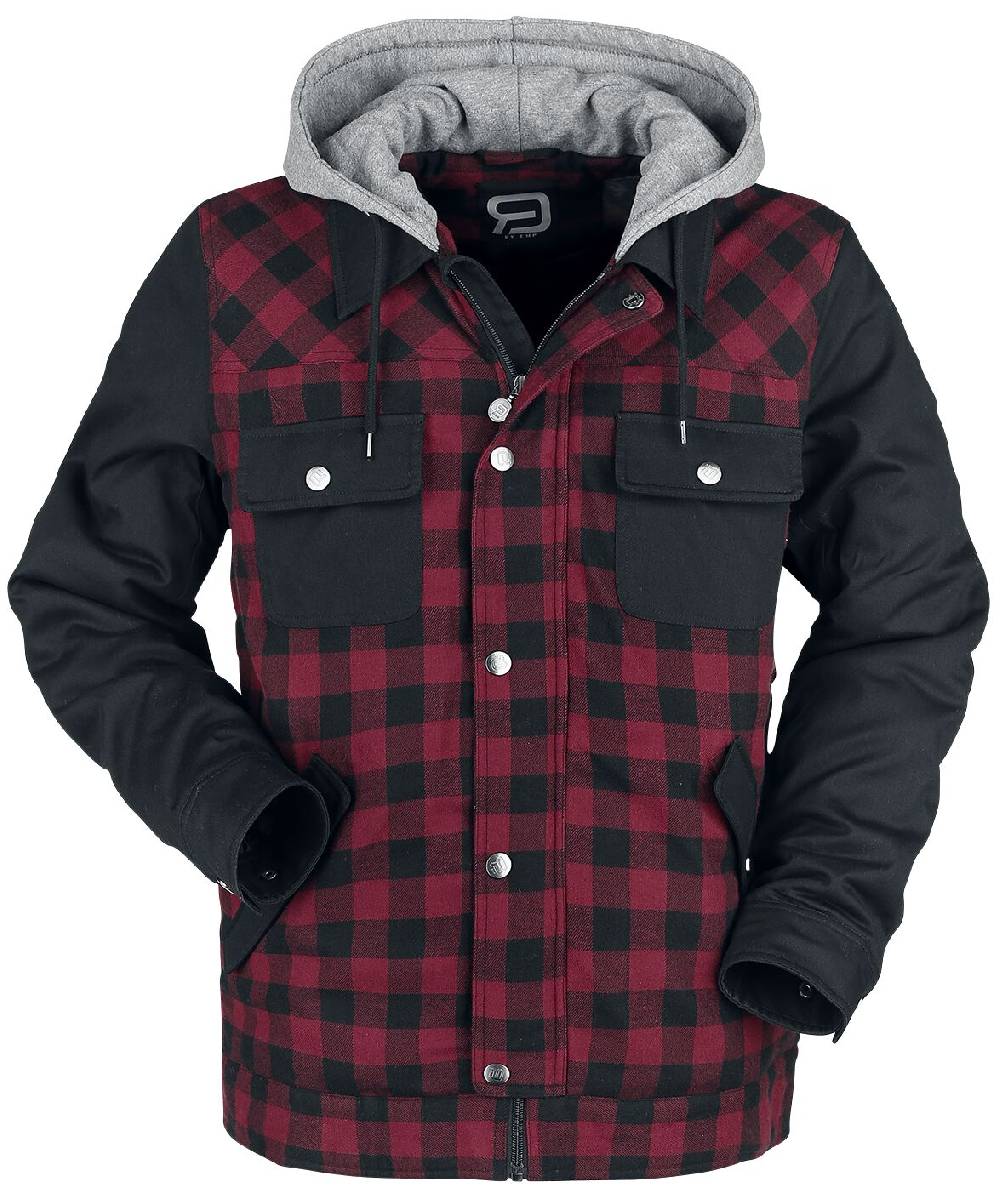 EMP Winterjacke schwarz/rot von RED by EMP