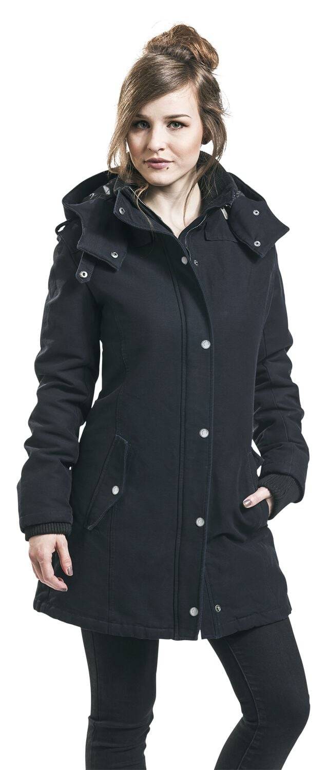 EMP Winterjacke Schwarz Von Black Premium By EMP
