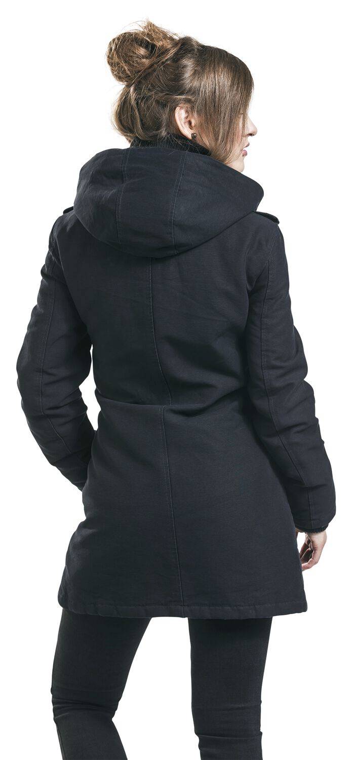 EMP Winterjacke Schwarz Von Black Premium By EMP