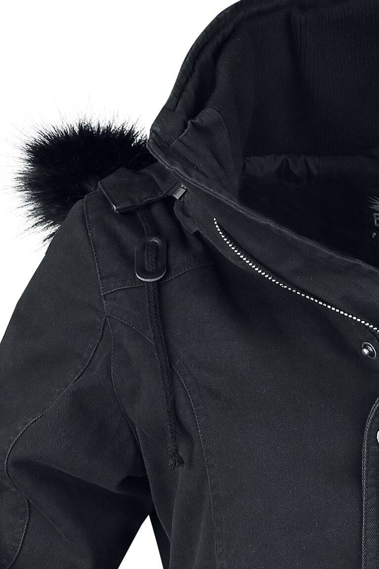 EMP Winterjacke Schwarz Von Black Premium By EMP