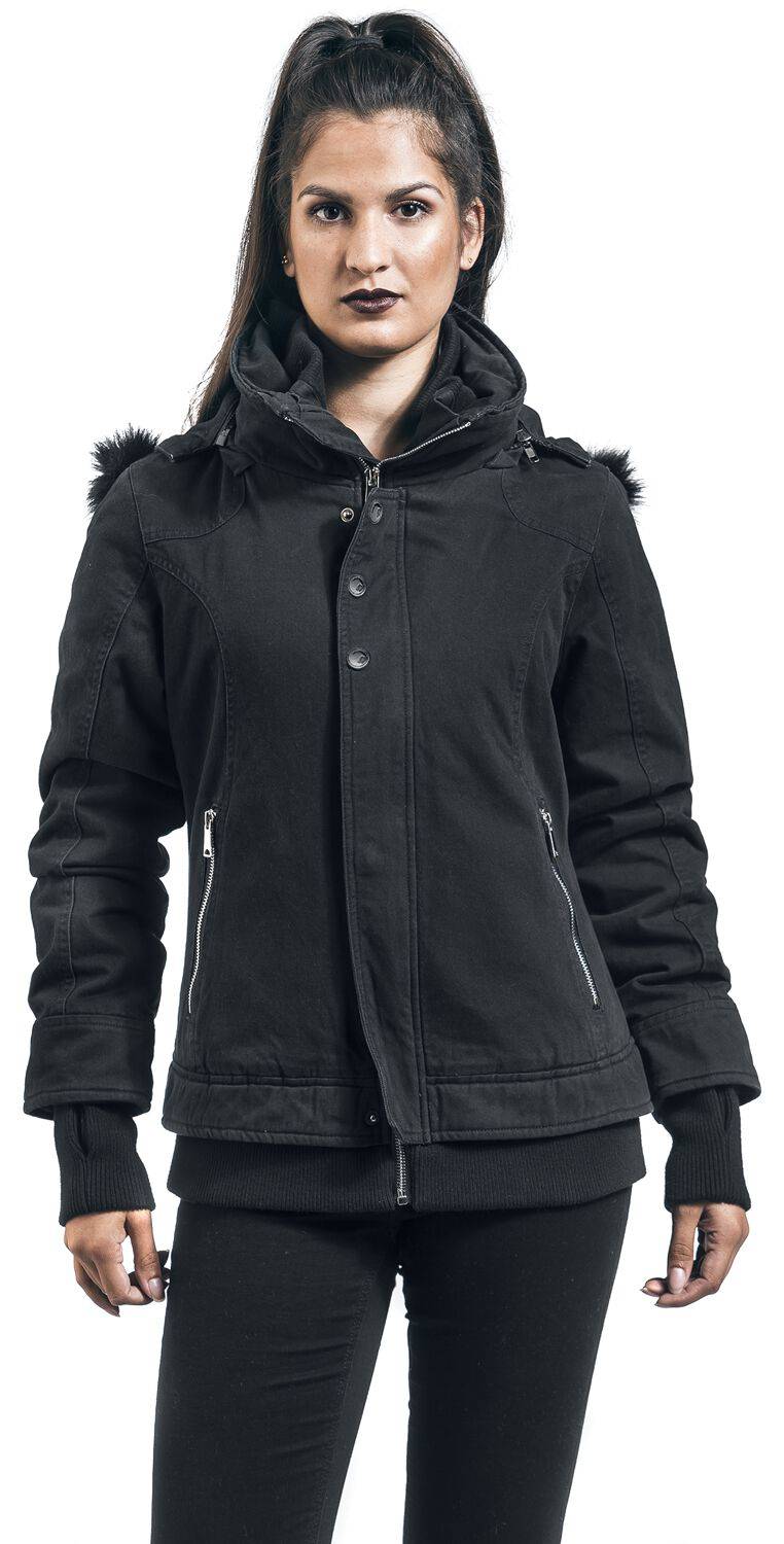 EMP Winterjacke Schwarz Von Black Premium By EMP