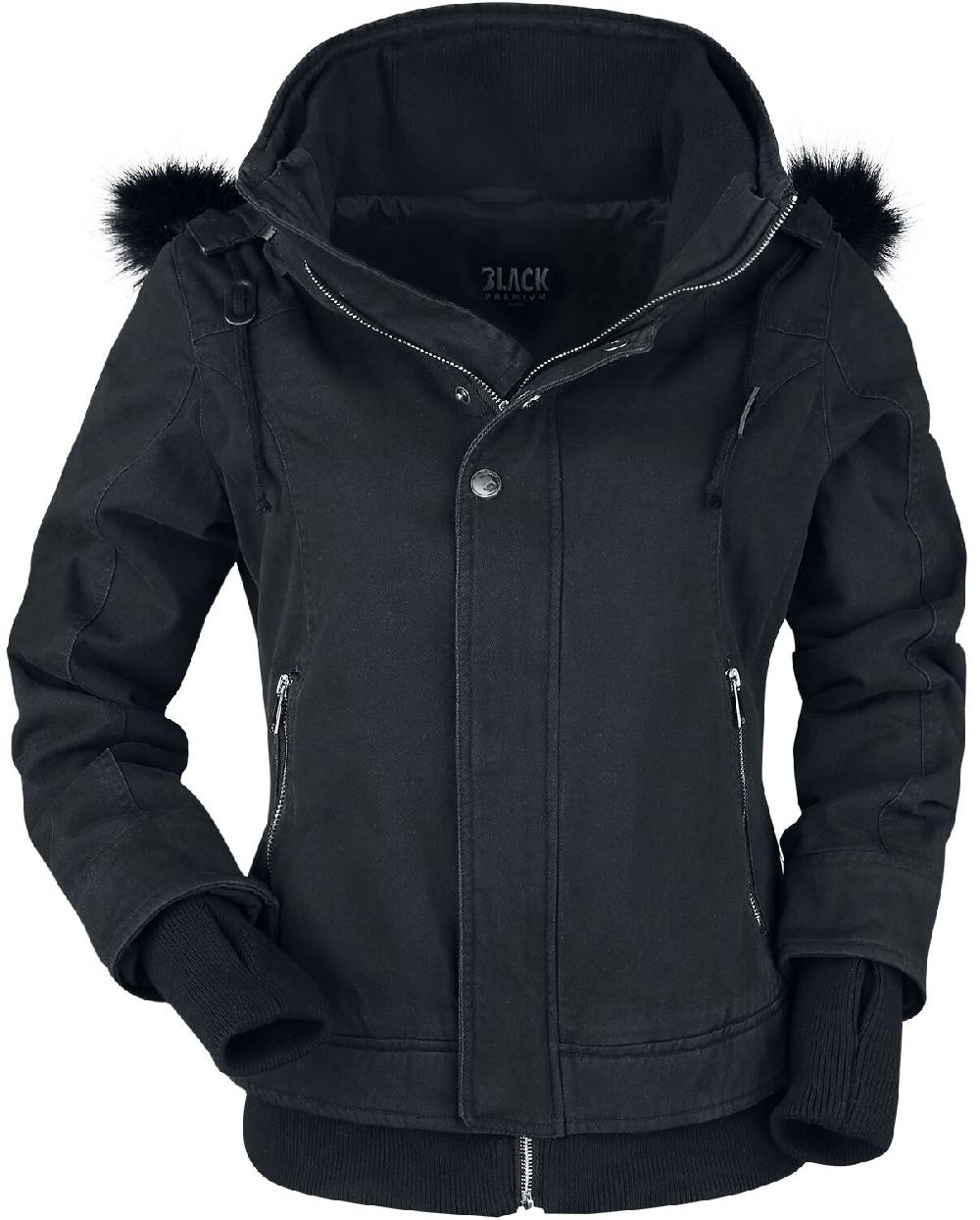 EMP Winterjacke schwarz von Black Premium by EMP