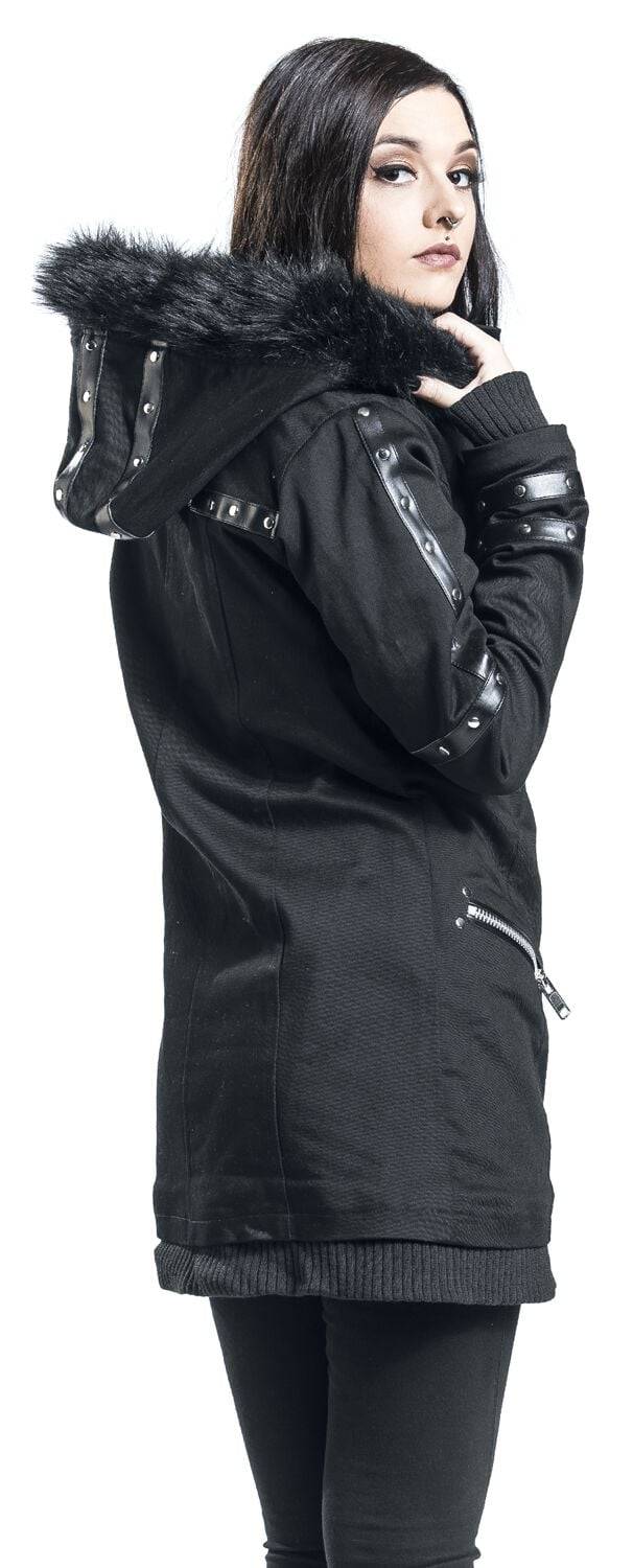 EMP Winterjacke Schwarz Von Gothicana By EMP