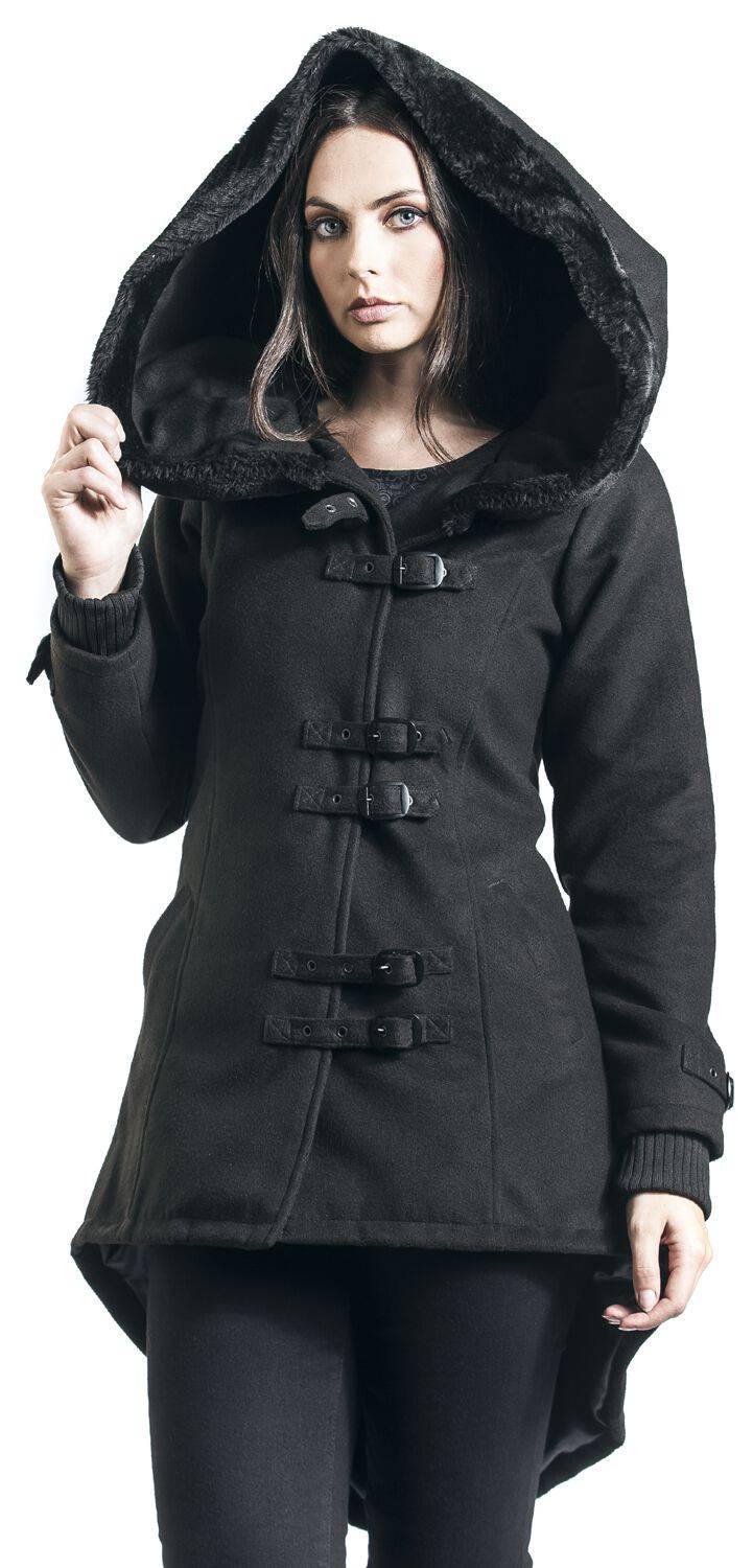 EMP Winterjacke Schwarz Von Gothicana By EMP