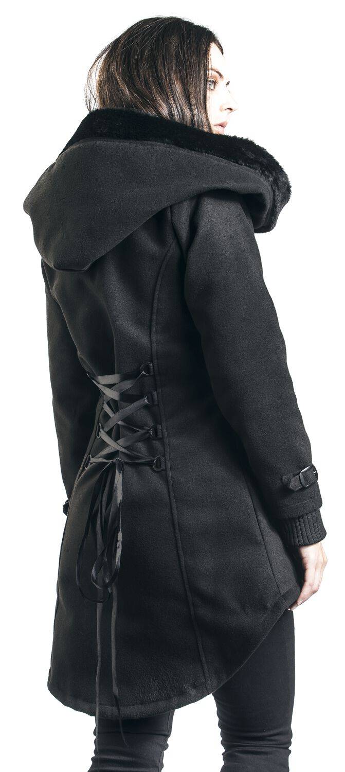 EMP Winterjacke Schwarz Von Gothicana By EMP