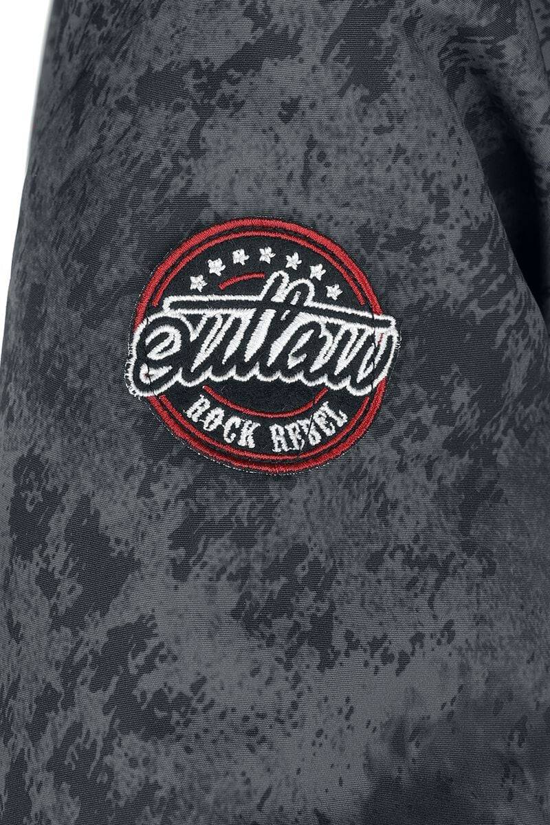 EMP Winterjacke Schwarz Von Rock Rebel By EMP