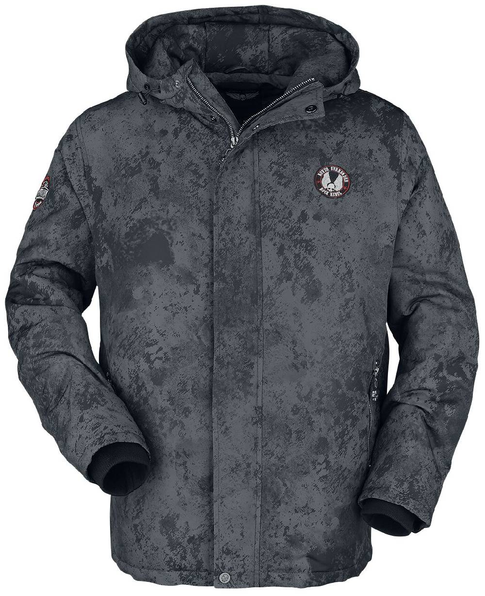 EMP Winterjacke schwarz von Rock Rebel by EMP