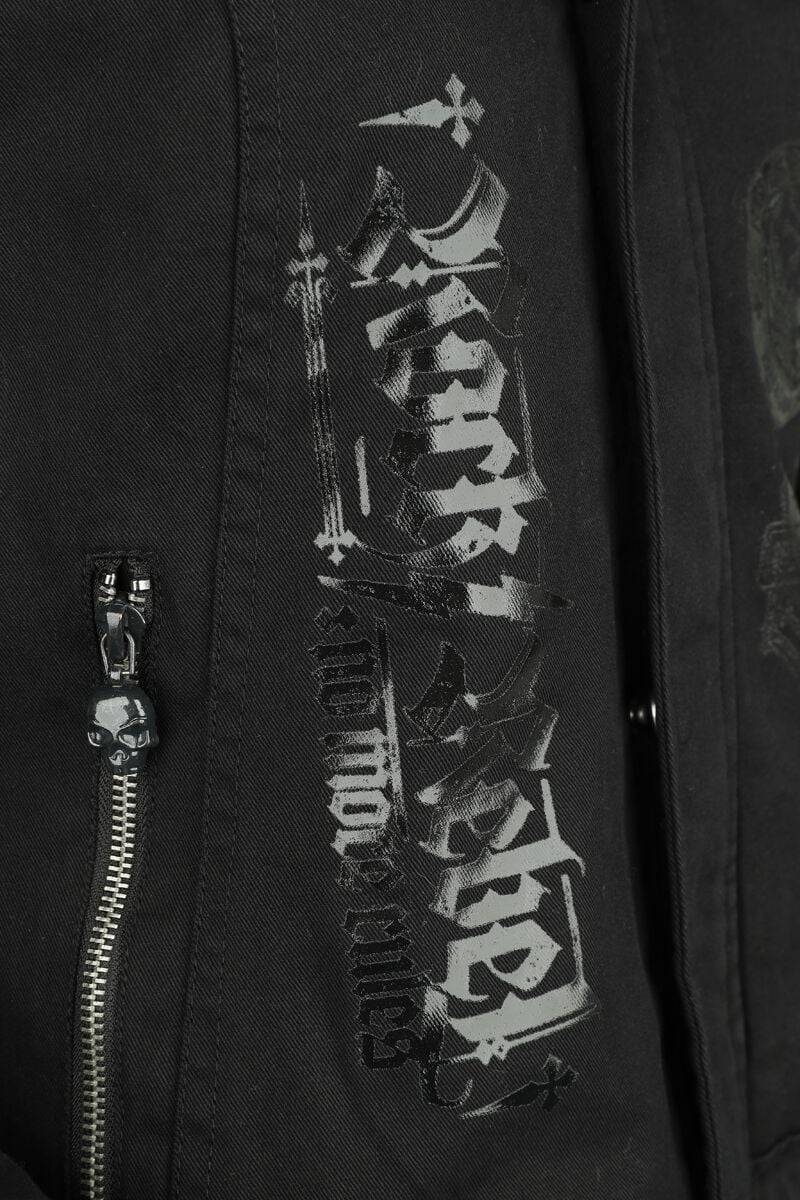 EMP Winterjacke Schwarz Von Rock Rebel By EMP