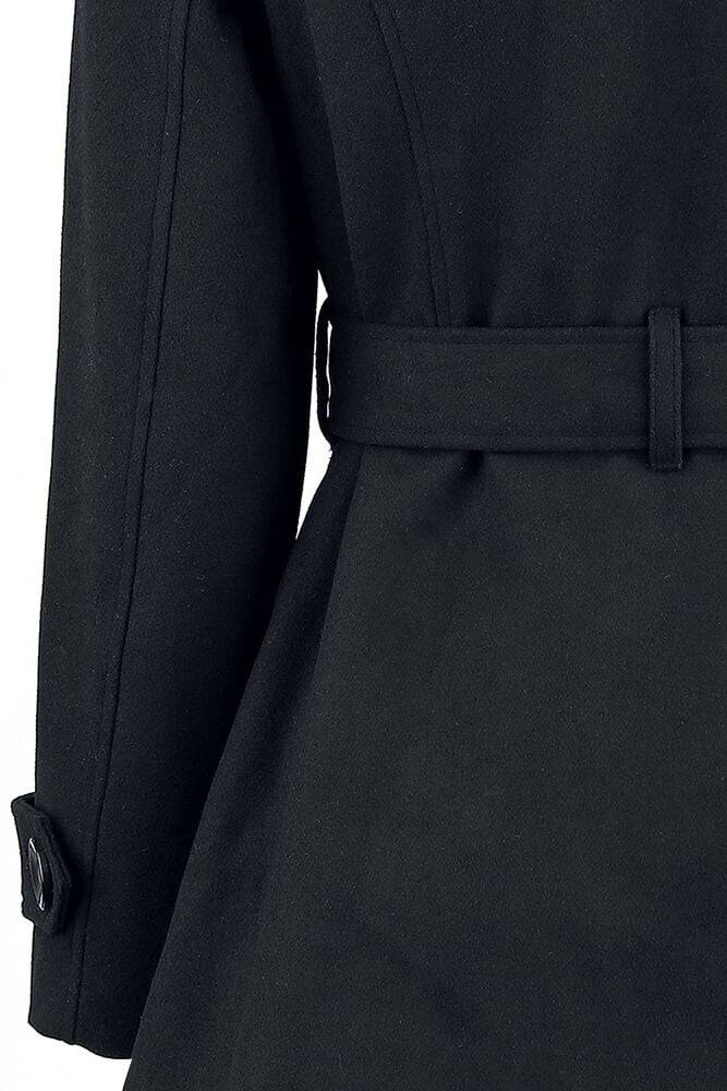 EMP Wintermantel Schwarz Von Black Premium By EMP