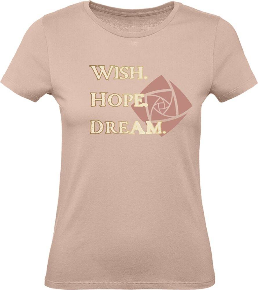EMP "Wish. Hope. Dream." T-Shirt altrosa von Wish
