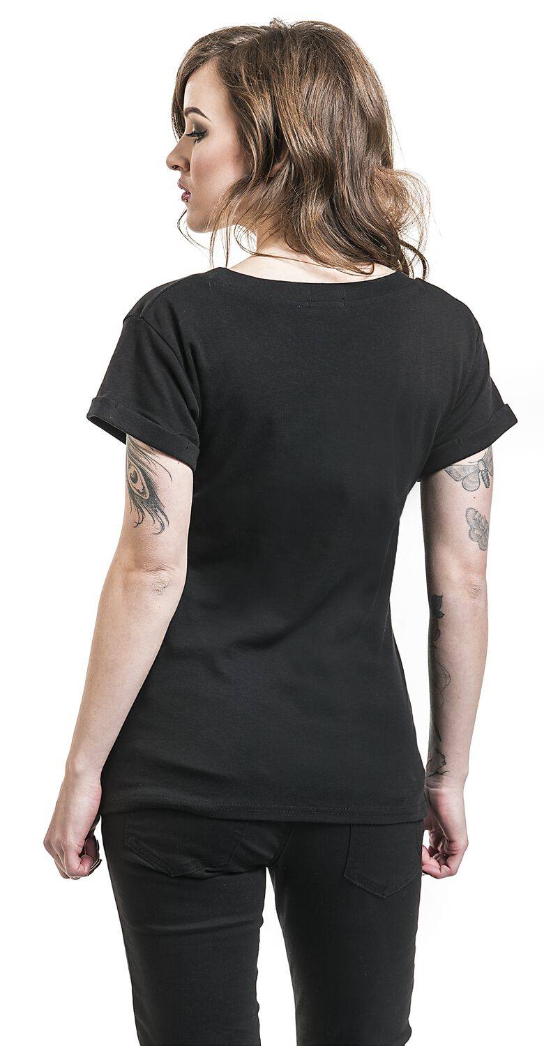 EMP "Wolf Chi" T-Shirt Schwarz Von Spiral