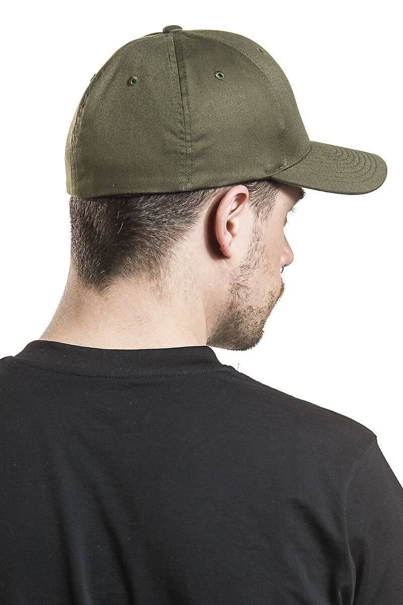 EMP "Wooly Combed" Cap Oliv Von Flexfit